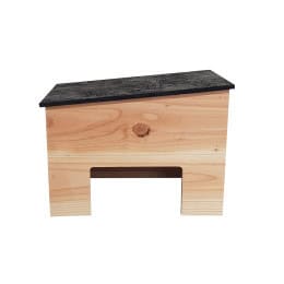 abri pour tortue de terre en bois français