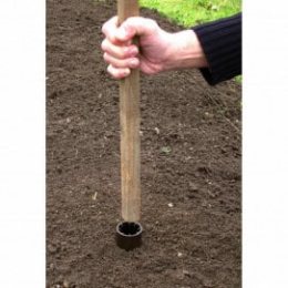 système de fixation ganivelle en chataignier