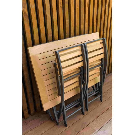 Table de jardin pliante pour 4 personnes