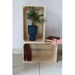 caisse de rangement en bois