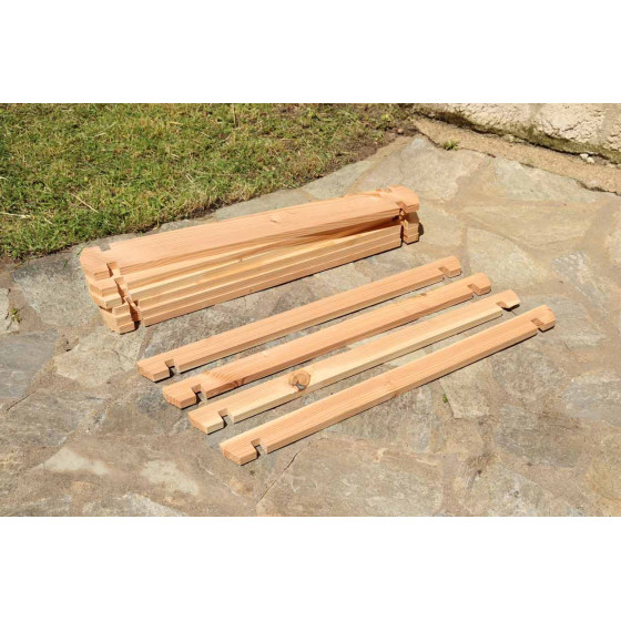 Kit pour carré potager en bois