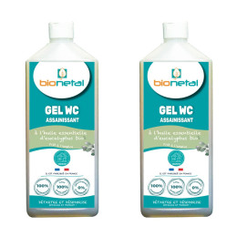 Gel wc nettoyant vendu par lot de 2