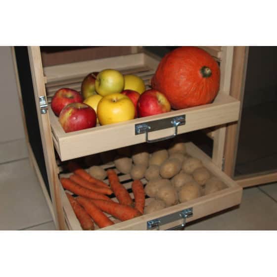 Meuble garde manger fruitier pour stocker les légumes