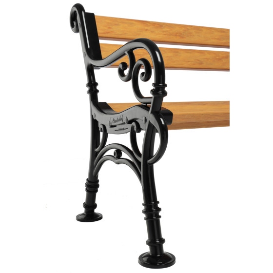 Banc de jardin en résine