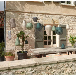 Lanterne solaire extérieur à suspendre