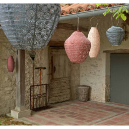 Lanterne solaire extérieur à suspendre