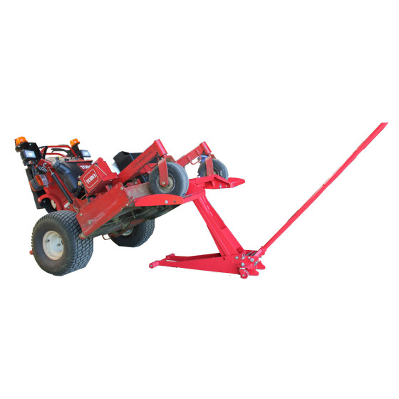 Lève tracteur tondeuse sécurisé