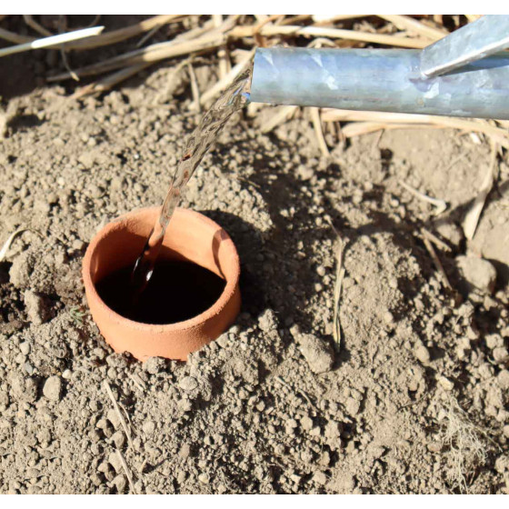 Arrosoir 13 L en acier arrosage olla