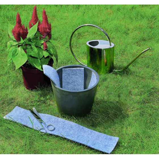feutre d'hydratation pour pots et jardinières