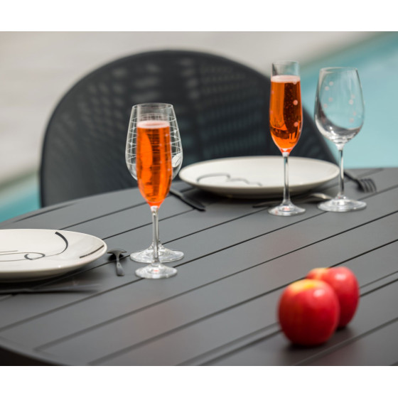 Table de jardin ronde