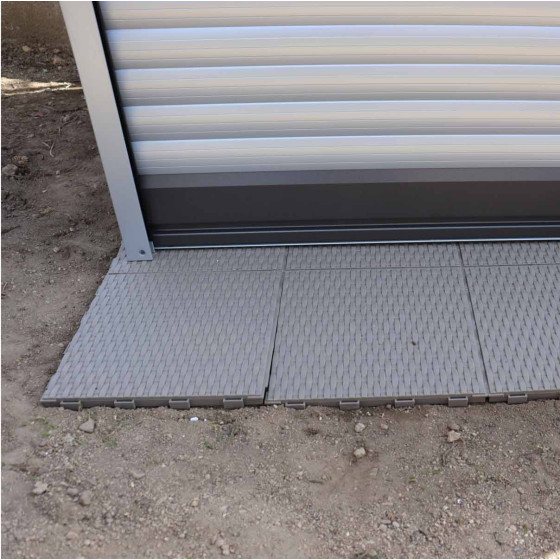 Rangement pour jardin en métal