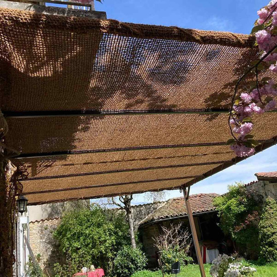 voile d'ombrage coco