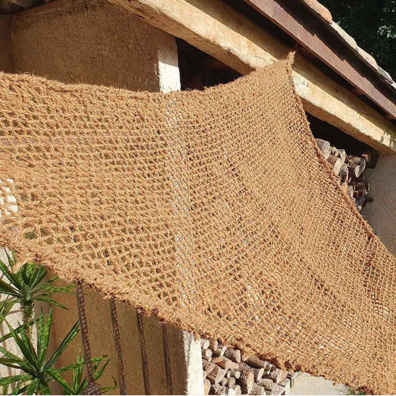 voile d'ombrage triangulaire coco