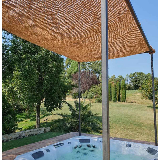 toile d'ombrage fibre de coco