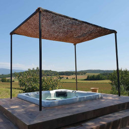 voile d'ombrage pour tonnelle