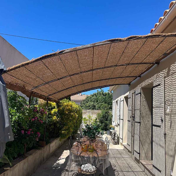 voile d'ombrage pour pergola 4x3 m