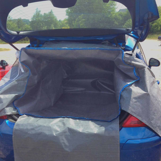 bache protection coffre voiture modèle citadine