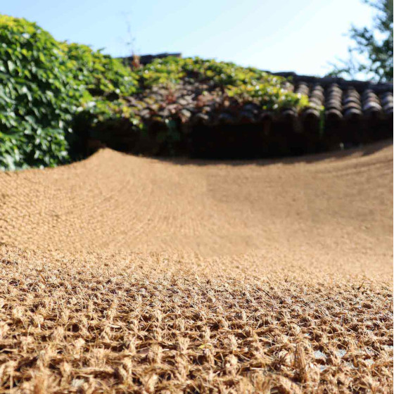 Voile en fibre de coco 100% naturelle