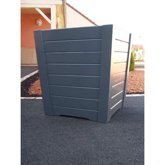 pot de fleur en bois