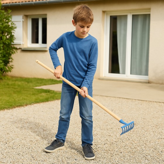 Outil jardinage enfant râteau Outil jardinage enfant râteau