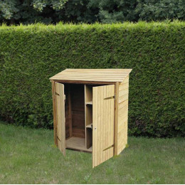 rangement des outils de jardin