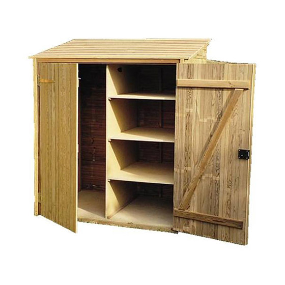cabane à outils jardin extérieur