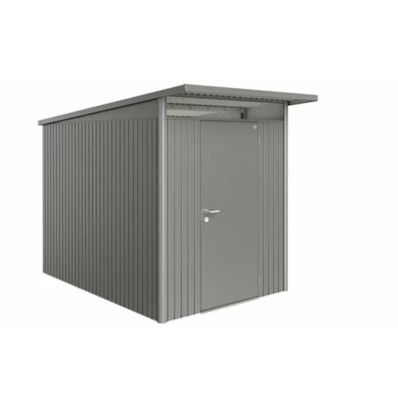 abri de jardin metal AvantGarde 4,33 m² gris quartz metallique