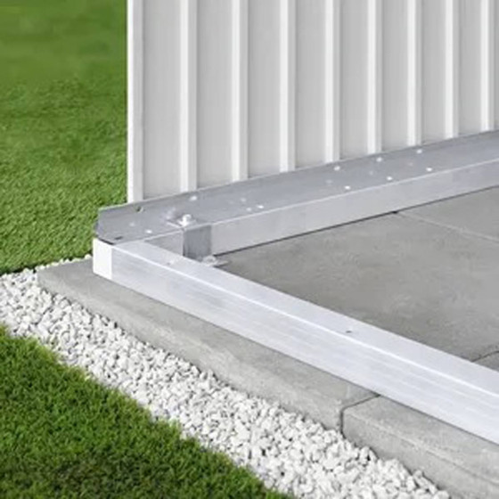 Cadre de sol en aluminium pour abri de jardin Biohort Europa