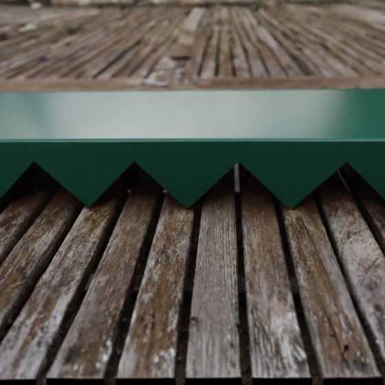 Bordure robot tondeuse avec bords crantés 4 cm