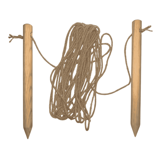 cordeau jardin en bois fabrication française