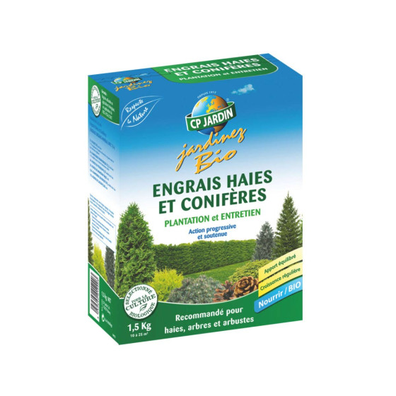 Engrais conifere, haie, arbuste 1,5 kg