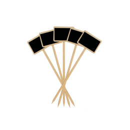 etiquette de jardin en bois a planter (les 5)