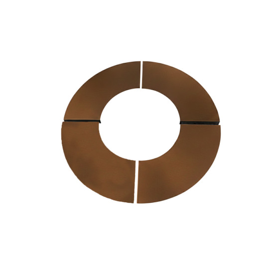 entourage d'arbre rond acier corten fabrication française