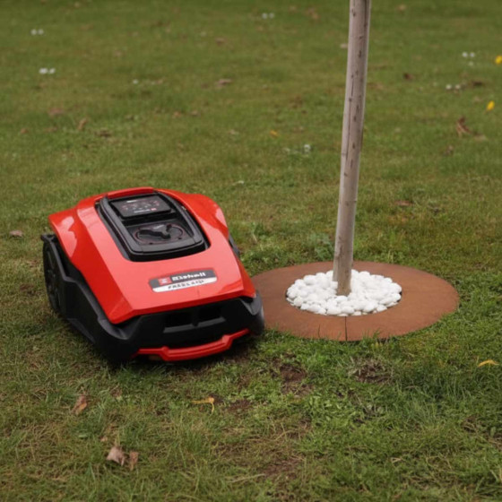 Tour d'arbre en acier corten