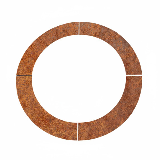 entourage d'arbre acier corten fabrication française