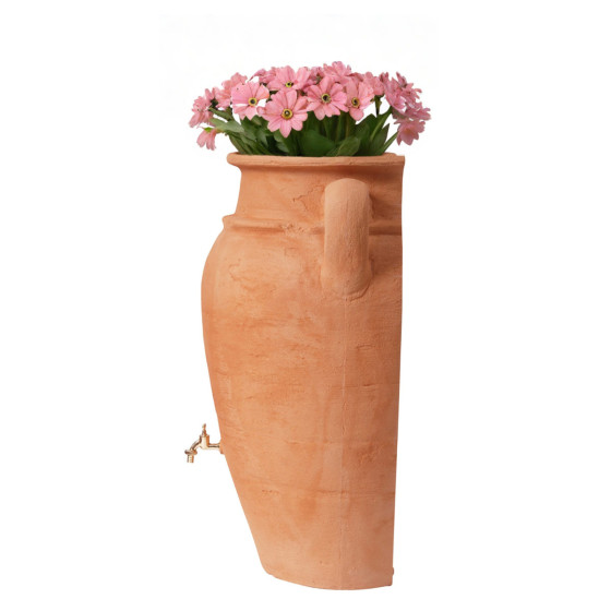 recuperateur eau amphore avec bac plante 260L