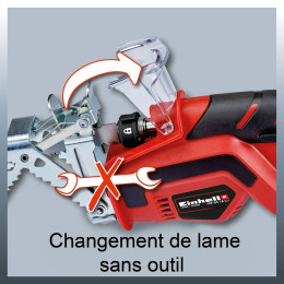 2 lames coupe branche electrique Einhell