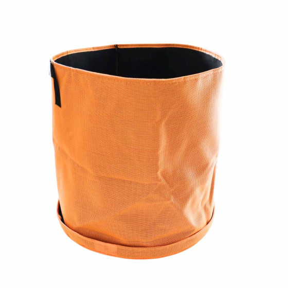 Sac de culture 50 L orange avec soucoupe orange
