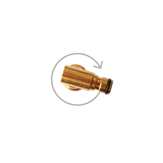 raccord coude pivotant pour tuyau arrosage