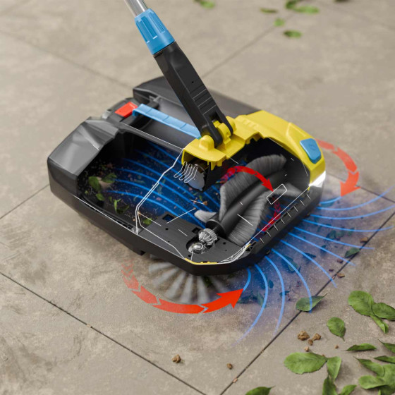 balayeuse exterieur pour nettoyer carrelage