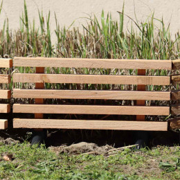 petite clôture en bois pour jardin