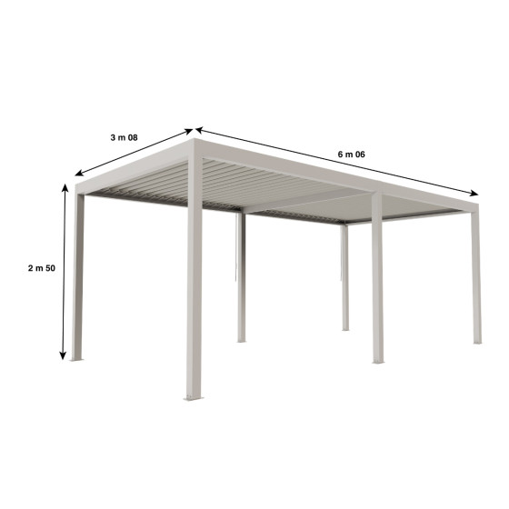 pergola bioclimatique lame orientable