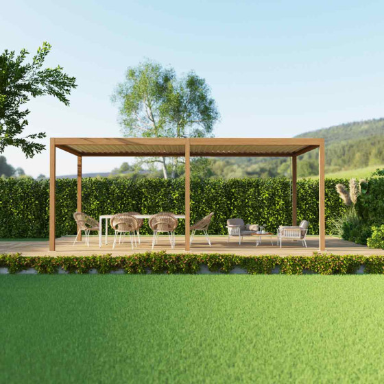 pergola bioclimatique a lames orientables