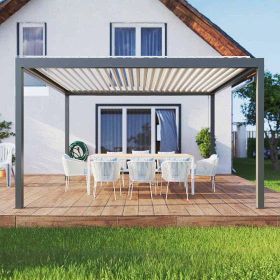 pergola autoportée bioclimatique