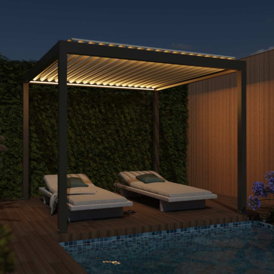 pergola bioclimatique aluminium fabrication française