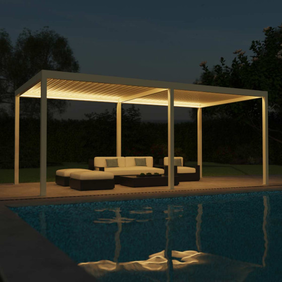 pergola bioclimatique aluminium