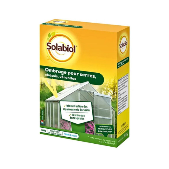 peinture d'ombrage pour serre Solabiol 500g