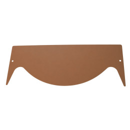 bordure de jardin demi lune en fer vieilli made in france