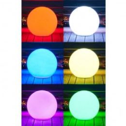 Boule lumineuse multicolore sans fil