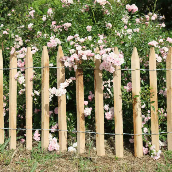 ganivelle en bois